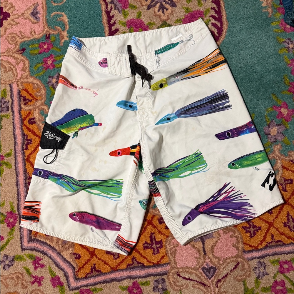 Billabong Fishing Lure Print Men's Shorts
